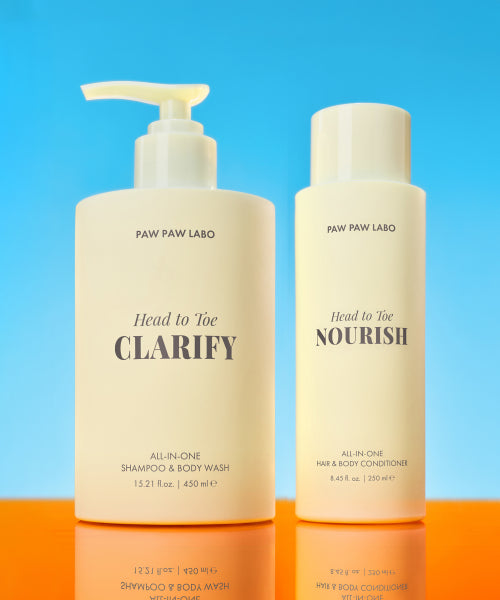 PAWPAW LABO Popo All-in-One Duo Set (450ml + 250ml)