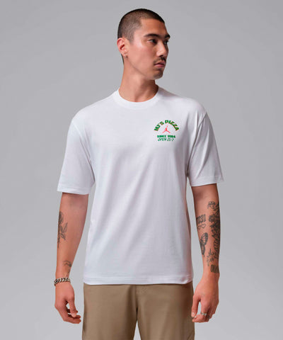 Nike Jordan Graphic T-Shirt M - White: Infrared 23