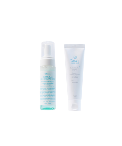 Cour Blue Aqua Boosting Toner + Velvet Cream
