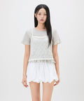 MIXXO MIXXO T-Shirt Lace Bustier C