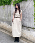 MIXXO MIXXO Modern Belted Dress S