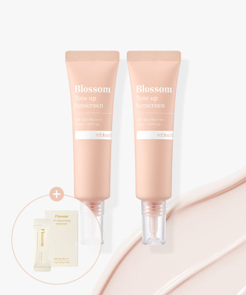 REBLOCELL REBLOCELL Blossom Tone-Up Sunscreen SPF50+ PA++++ 30ml set of 2