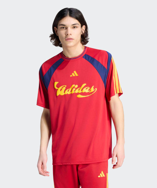 ADIDAS ADIDAS House of Tyrone Nation Pack Track Top - Red:Dark Blue:Yellow
