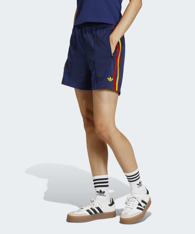 ADIDAS Firebird Classic Short Pants - Dark Blue:Red:Yellow