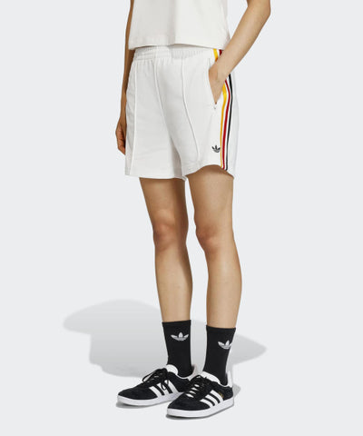 ADIDAS Firebird Classic Short Pants - White:Gold:Red