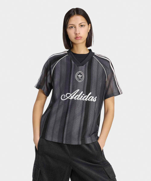ADIDAS ADIDAS Summer Glow Knit Oversized Jersey - Black