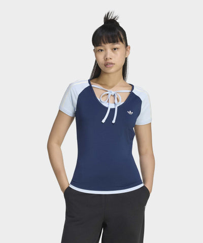 ADIDAS T-Shirt Night Indigo: Crystal Sky