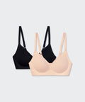 MUSINSA STANDARD WOMAN MUSINSA STANDARD WOMAN Women's Seamless Light Volume Bra 2 Pack