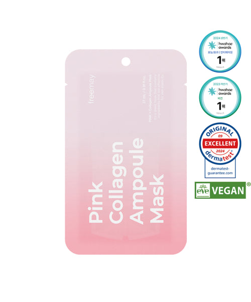 FREEMAY FREEMAY Primey Pink Collagen Ampoule Mask 1 piece