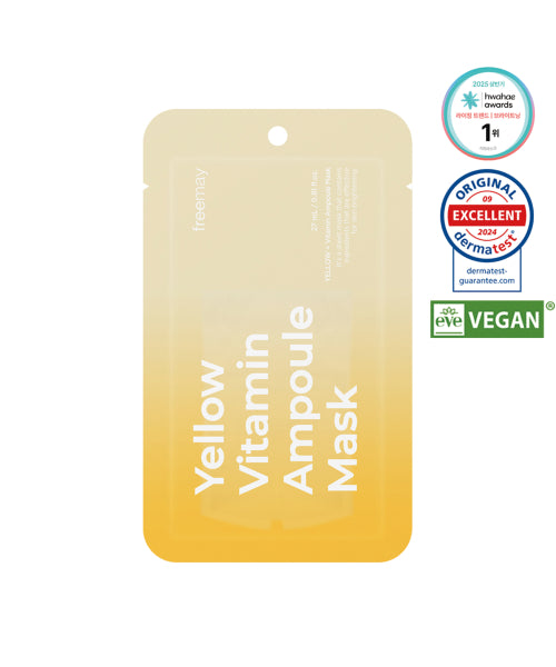 FREEMAY FREEMAY Primey Yellow Vitamin Ampoule Mask 1 sheet