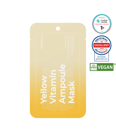 FREEMAY Primey Yellow Vitamin Ampoule Mask 1 sheet