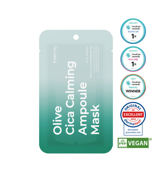 FREEMAY FREEMAY Primey Olive Cica Calming Ampoule Mask 1 piece