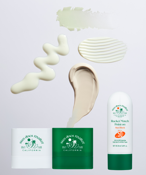 SUNDOESMATTER SUNDOESMATTER Racket Match Point Sun Block SPF 50