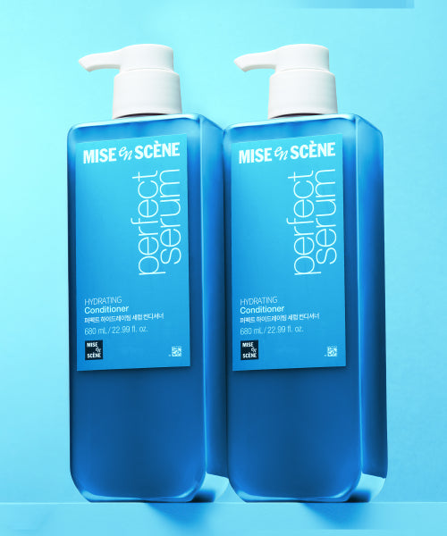 MISEENSCENE [Thin and weak hair] Mise-en-scène Perfect Hydrating Serum Conditioner 680ml 2 packs