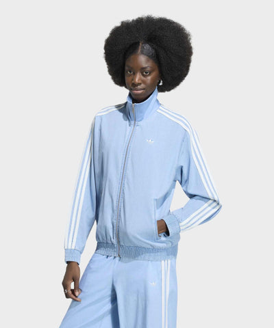ADIDAS Summer Glow Denim Track Top - Medium