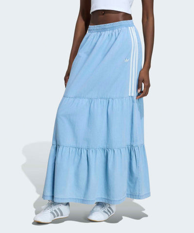 ADIDAS Denim Skirt - Light Denim