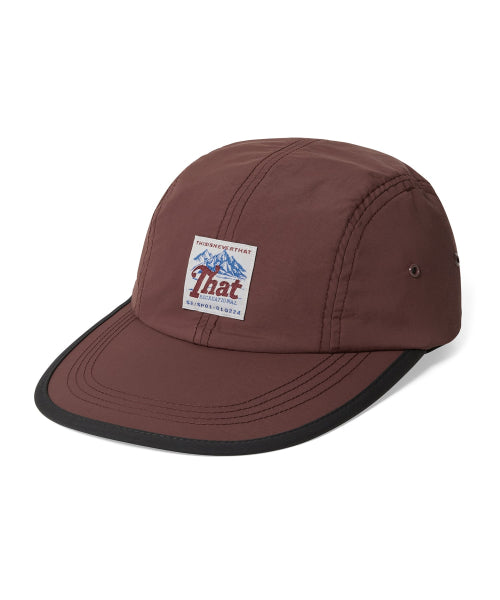 THISISNEVERTHAT Long Bill Cap Burgundy - THISISNEVERTHAT