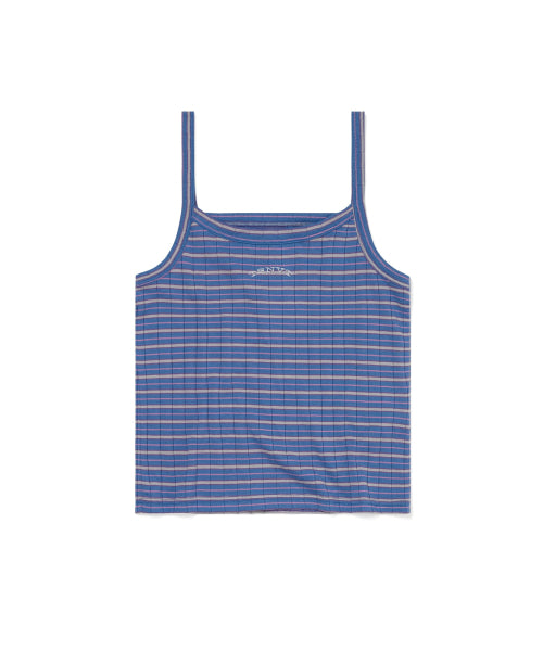 THISISNEVERTHAT THISISNEVERTHAT Sleeveless Striped W Top Blue