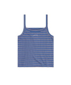THISISNEVERTHAT THISISNEVERTHAT Sleeveless Striped W Top Blue