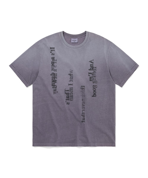 THISISNEVERTHAT THISISNEVERTHAT T-Shirt Faded Purple
