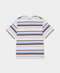 ADIDAS ADIDAS Summer Glow Stripe Tee - White