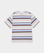 ADIDAS ADIDAS Summer Glow Stripe Tee - White