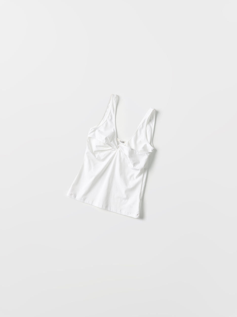 VERSO Twist Slit Sleeveless Top