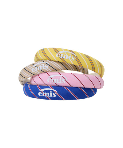 EMIS Stripe Slim Hairband