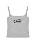 EMIS EMIS T-Shirt Double Sleeveless Top - Gray