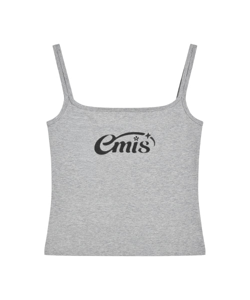 EMIS EMIS T-Shirt Double Sleeveless Top - Gray