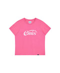 EMIS EMIS T-Shirt Semi Crop Pink