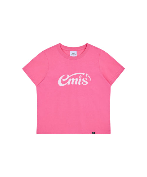 EMIS EMIS T-Shirt Semi Crop Pink