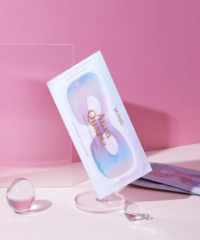 PETITFEE Aura Quartz Hydrogel Eye Zone Mask Iridescent Lavender