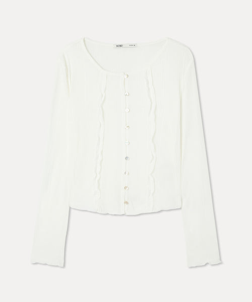 MIXXO MIXXO Design Frill Cardigan C