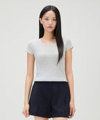 MIXXO MIXXO Scoop Neck See-Through Knitwear S
