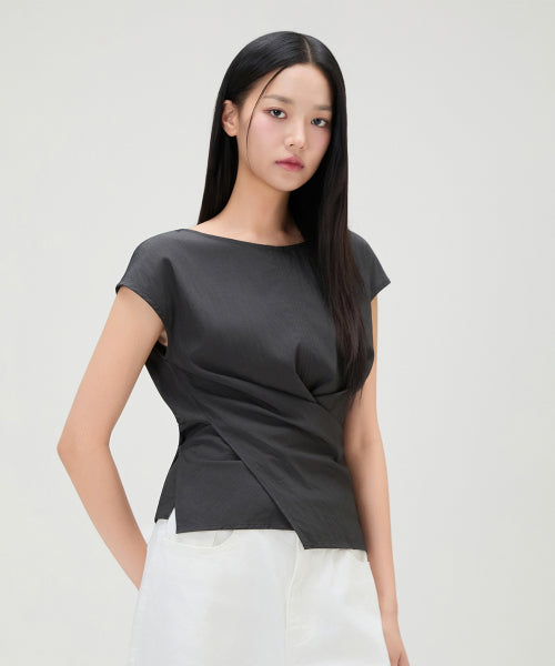 MIXXO MIXXO Twisted Blouse Shirt