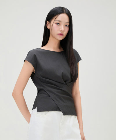 MIXXO Twisted Blouse Shirt