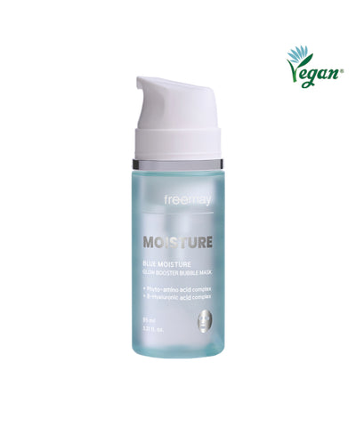 Blue Moisture Glow Booster Bubble Mask 95ml