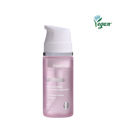 FREEMAY Pink Collagen Glow Bubble Mask 95ml