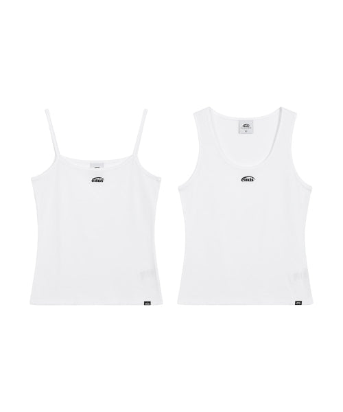 EMIS EMIS T-Shirt Sleeveless Top - White