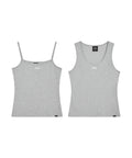 EMIS EMIS T-Shirt Sleeveless Top - Gray