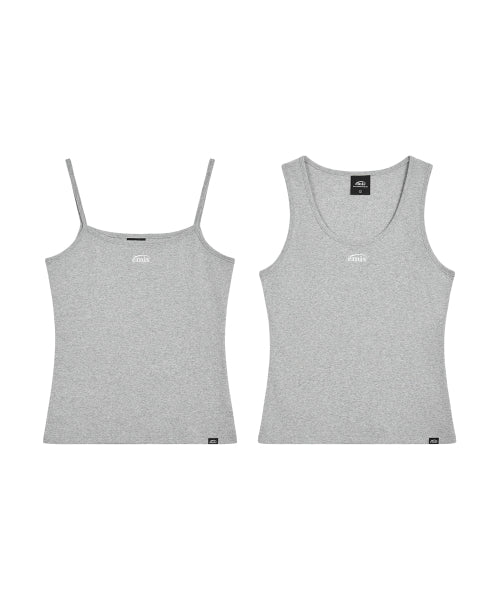 EMIS EMIS T-Shirt Sleeveless Top - Gray