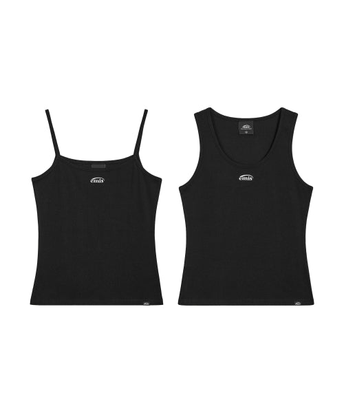 EMIS EMIS T-Shirt Sleeveless Top - Black