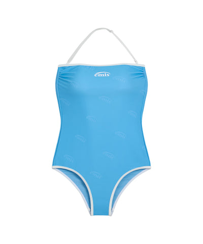 EMIS Detachable Strap Swimsuit - Sky Blue