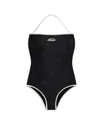 EMIS Detachable Strap Swimsuit - Black