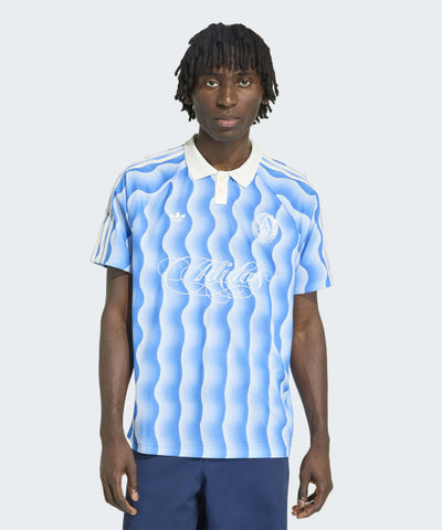 ADIDAS T-Shirt Blue:White