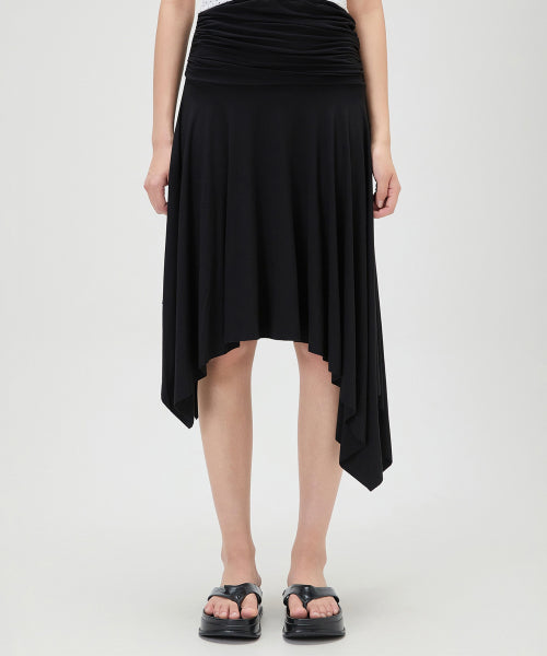 MIXXO MIXXO Shirring Banding Long Skirt S