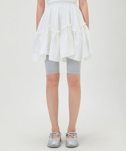 MIXXO MIXXO Skirt Cotton Banding Frill