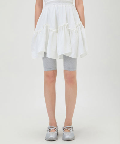 MIXXO Skirt Cotton Banding Frill