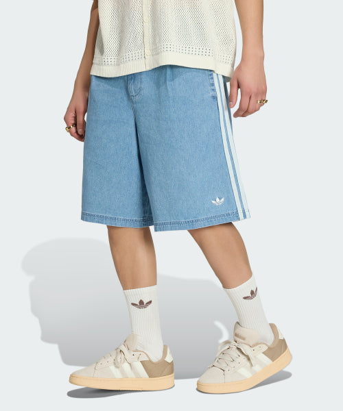 ADIDAS ADIDAS Denim Shorts - Light Blue